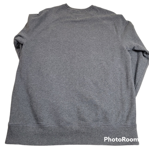 Tommy Hilfiger Men's Large Spell Out Sweatshirt Gray - Picture 6 of 6